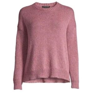 Eileen Fisher Dusty Rose Crew Neck Sweater
